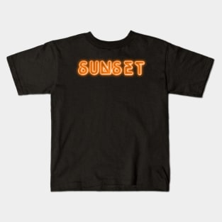 SUNSET Kids T-Shirt